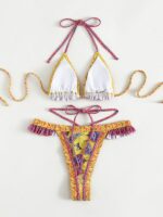 Boho Dream Tie-Side Halter Bikini