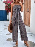 Bohemian Ethnic Print Women’s Jumpsuit