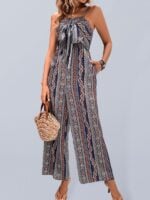 Bohemian Ethnic Print Women’s Jumpsuit