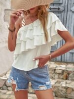 Stylish Ruffled Halter Top – Perfect for Summer and Elevating Your Look