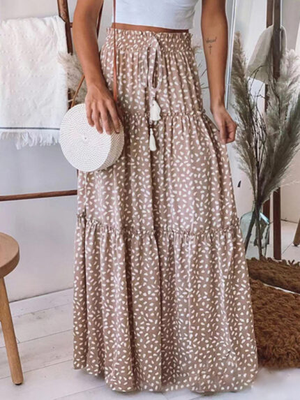 Women’s Resort Storm Dot Print Skirt