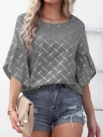 Casual Ruffle Sleeve Top- New Arrivals for a Relaxed and Stylish Look