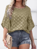 Casual Ruffle Sleeve Top- New Arrivals for a Relaxed and Stylish Look