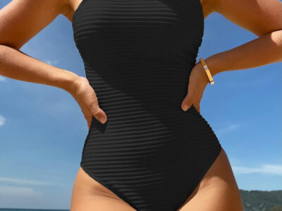 Texture-Enhanced Always Fits One-Piece Swimsuits