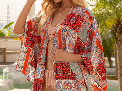 Sun-Kissed Beach Cover-Up | Kimono Cardigan