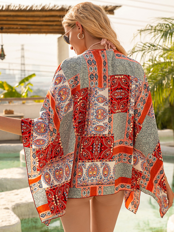 Sun-Kissed Beach Cover-Up | Kimono Cardigan