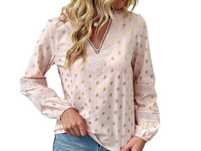 Long Sleeve Bronzed Shirt: Shimmering Elegance for Any Occasion