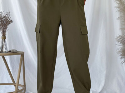 Versatile Women’s Solid Color Casual Trousers