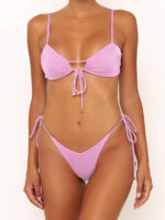 Strap It Up- Solid Color Strappy Sexy Bikini