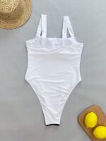 Elegant Color Block Women’s Swimsuit