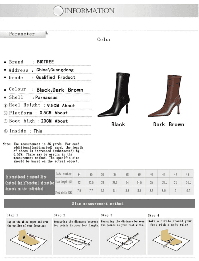 Sexy Mid-Calf Plush Warm Winter Boots - Leather Stiletto High Heel Pointed Toe Fashion Boots for Women