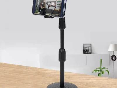 Strong Bearing Phone Holder Tripod – Hands-Free Adjustable Desktop Stand Bracket for Livestreaming