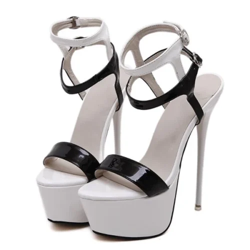High Heel Sandals - Summer Sexy Open Toe Party Dress Platform Gladiator Women Shoes - Image 5