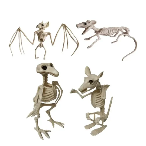 Halloween Animal Skeleton Bones – Creepy Decoration and Horror Ornaments