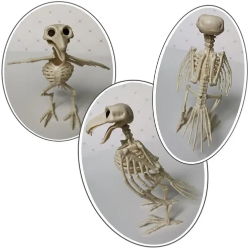 Halloween Animal Skeleton Bones – Creepy Decoration and Horror Ornaments - Image 4