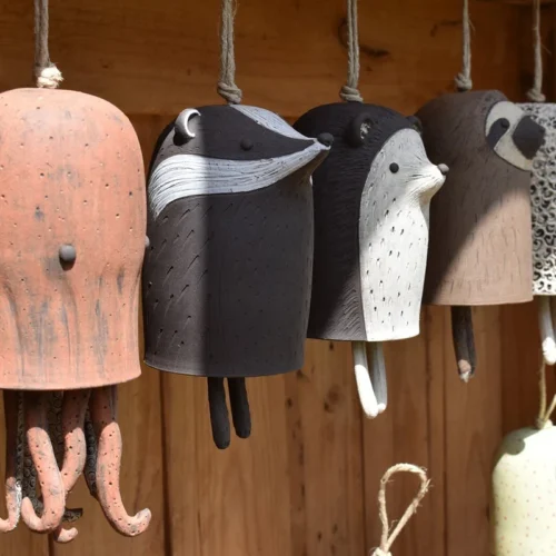 Cute Animal Design Wind Chimes | Beautiful Rustic Animal Wind Bells for Room, Garden, and Outdoor Décor