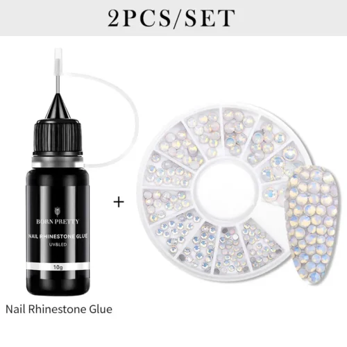 High-Quality BORN PRETTY Nail Rhinestone Glue – Strong Adhesion for Stunning Nail Art