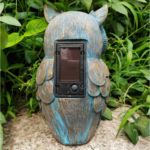Solar Outdoor Lighting Animal Figurines | Outdoor LED Garden Statues Décor
