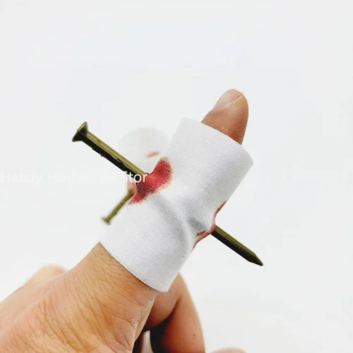 Fake Nail Through Finger Prank Toy – Kids Novelty Magic Trick