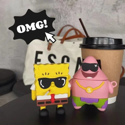 3D Cartoon Silicone Earphone Case for Apple AirPods 1/2/3/Pro | Super Cute Protective Cover | Headphone Accessories