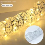 Christmas Fairy Lights Strings – LED Ribbon for Xmas Tree Ornaments, Home Decorations, Navidad & New Year