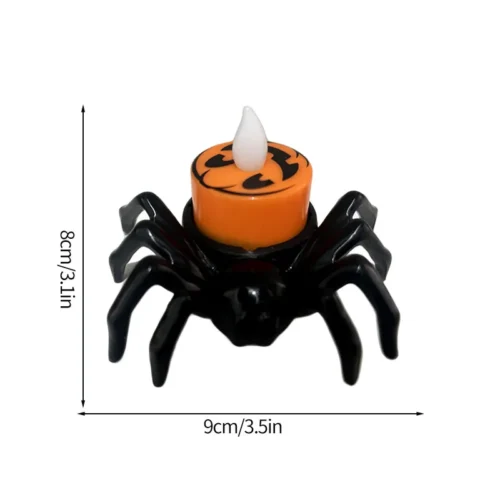 Halloween Ghost Candle Holder – LED Candlestick Lighting - Image 7