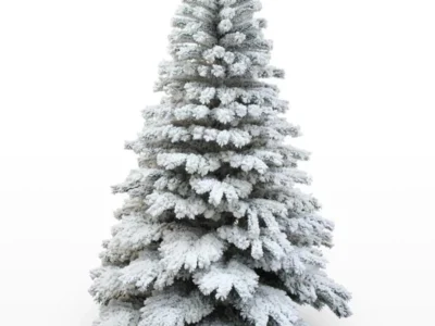 240cm Snow White Christmas Tree – Large Size Holiday Decoration for a Stunning Christmas Display