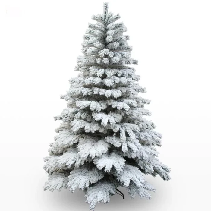 240cm Snow White Christmas Tree – Large Size Holiday Decoration for a Stunning Christmas Display