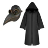 Plague Doctor Costume – Hooded Cloak, Long Nose Beak Mask & Cosplay Outfit for Kids and Adults | Halloween Party - Image 10