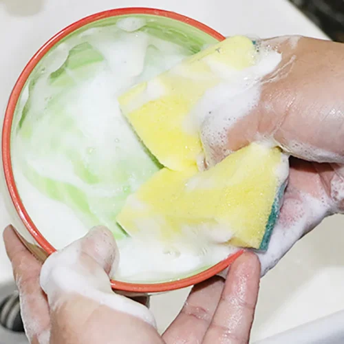 Eco-Friendly Dishwashing Sponge Set – 20-200pcs Nano Emery Sponges for Kitchen & Pot Rust Removal