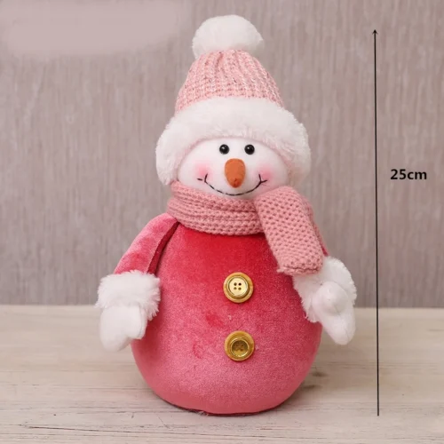 Tree Christmas Decorations Tall Deer Doll 20220Christmas Long-Legged Gray Deer Angel Christmas Doll Noel Christmas Items
