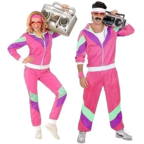 Halloween Costumes 70s Retro Disco Couple