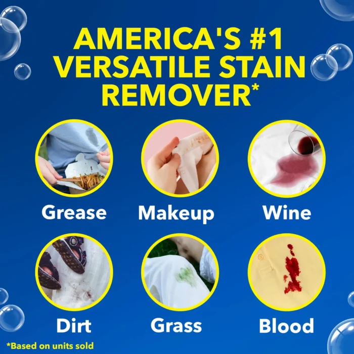 OC-Versatile Stain Remover Powder – 5 lb Home and Laundry Cleaner, Use with Detergent to Remove Stubborn Stains and Make Clothes Cleaner