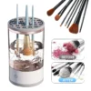 Automatic Electric Makeup Brush Cleaner – 3-in-1 Portable Eye Shadow Brush Holder, Stand, and Dryer for Women, Beauty Makeup Tools