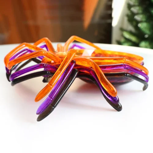 1PC Glitter Plastic Spider Tray – Candy, Biscuit, Snacks, Fruit Serving Tray - Image 5