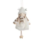 Christmas Angel Doll Pendant – Plush Tree Ornaments, Elves Crafts, Wall Hanging, Home Holiday Party Decorations