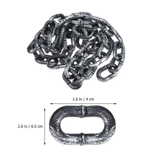 1M Halloween Simulation Chain – Plastic Barrier Chain - Image 2