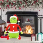 Christmas Decoration Grinch Green Artificial Legs Tree Decoration Santa Elf Legs Christmas Decoration Home Hanging Ornaments