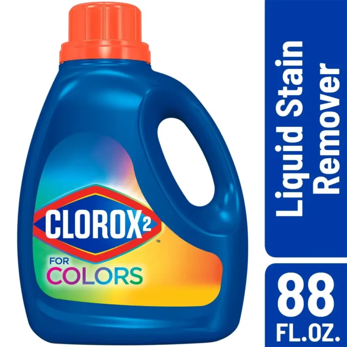 2 for Colors Stain Remover and Laundry Additive Bleach Free Original 88 Fluid Ounces Fast and Powerful Decontamination