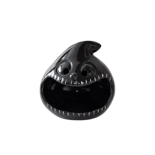 Cute Ghost Candlestick Halloween Decoration – Candy Storage, Desktop Ornaments, and Atmosphere Enhancer