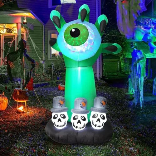 Halloween Ghost Claw with Eyeball Inflatable