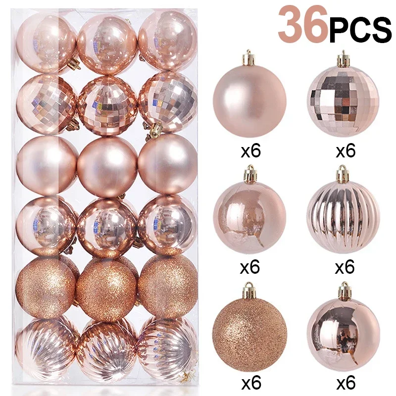 Rose gold -36pcs