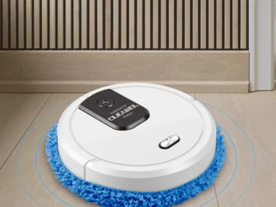 New 3-in-1 Robot Vacuum Cleaner – Sweep and Wet Mop for Floors & Carpets, Wireless Floor Machine with USB Rechargeable Sweeping Robot