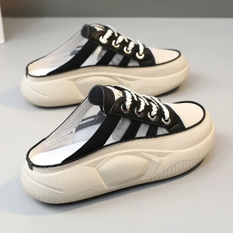 High-Quality Women's Vulcanized Shoes - Breathable and Comfortable Sports Leisure Fashion, Elevated Thick Sole Walking Shoes