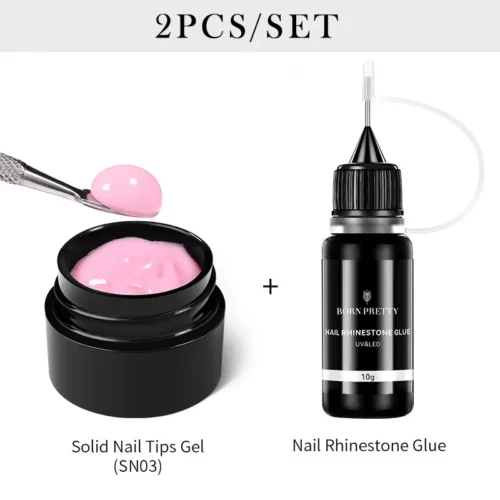 High-Quality BORN PRETTY Nail Rhinestone Glue – Strong Adhesion for Stunning Nail Art