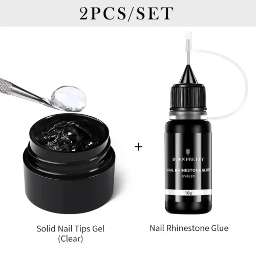High-Quality BORN PRETTY Nail Rhinestone Glue – Strong Adhesion for Stunning Nail Art
