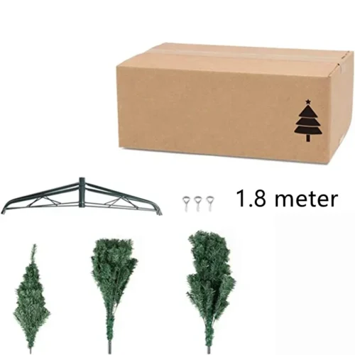 6ft/5ft Christmas Tree – 700/450 Tips, 180cm/150cm Artificial Tree with Metal Stand/ US Warehouse