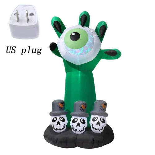 Halloween Ghost Claw with Eyeball Inflatable - Image 6