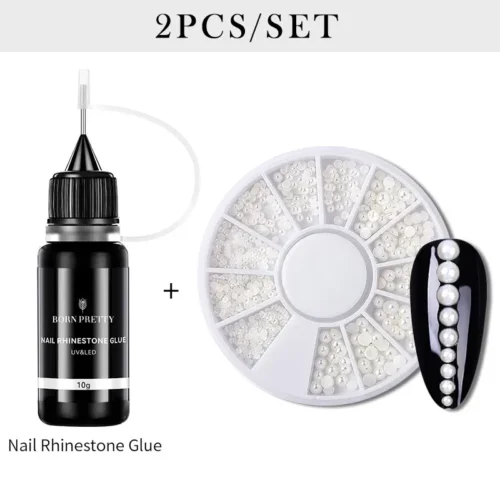 High-Quality BORN PRETTY Nail Rhinestone Glue – Strong Adhesion for Stunning Nail Art