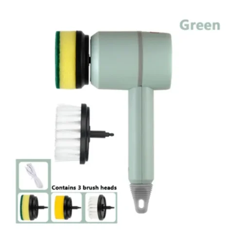 Efficient Electric Cleaning Brush – Multi-Functional USB Rechargeable Scrubber for Home